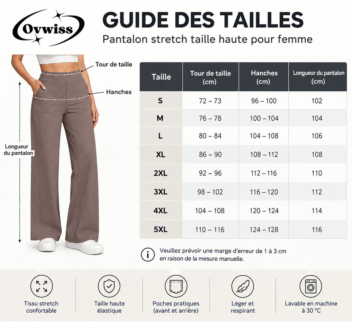 Klara™ – Pantalon Stretch Confortable pour Femme(1+1 GRATIS)