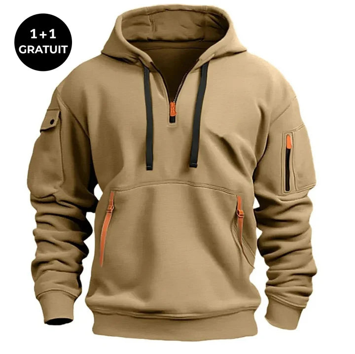 Ovwiss Flex – Le Sweat à Capuche Hivernal / 1 acheté - 1 OFFERT