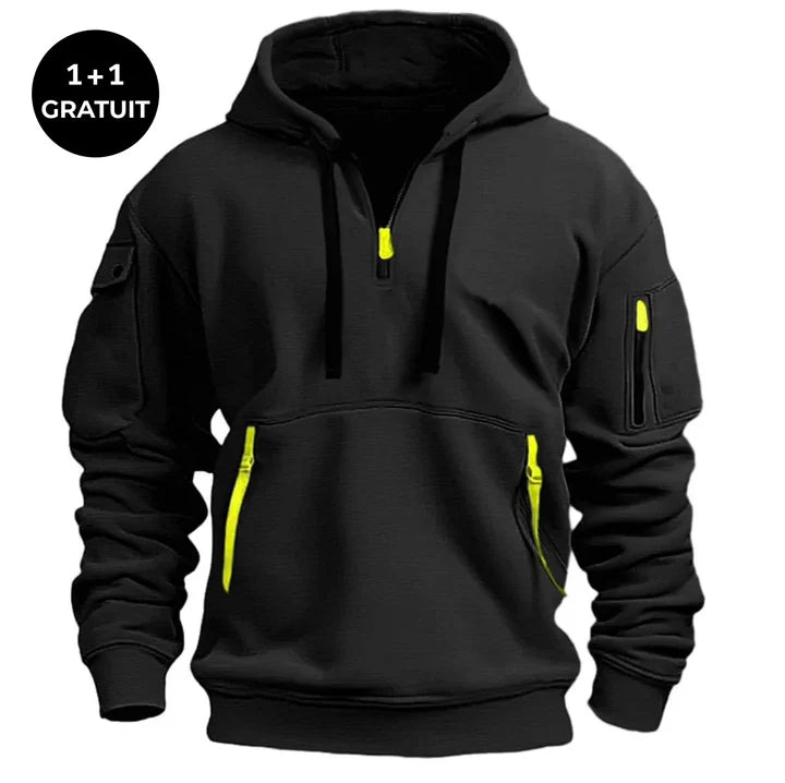 Ovwiss Flex – Le Sweat à Capuche Hivernal / 1 acheté - 1 OFFERT