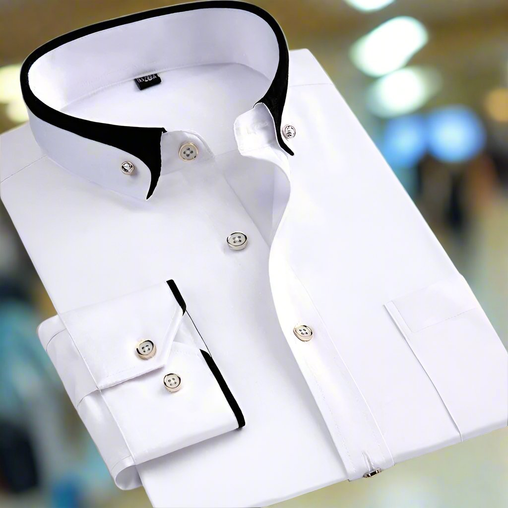 Chemise Homme Albert – Élégance Intemporelle & Coupe Ajustée