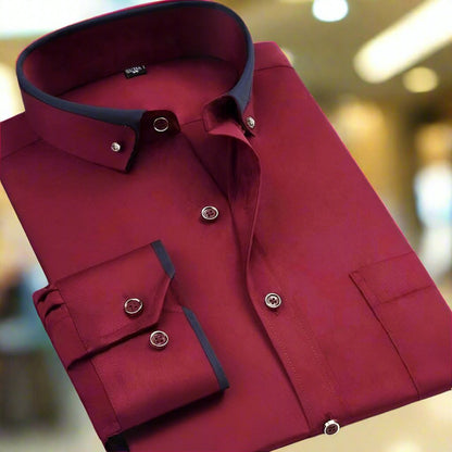 Chemise Homme Albert – Élégance Intemporelle & Coupe Ajustée