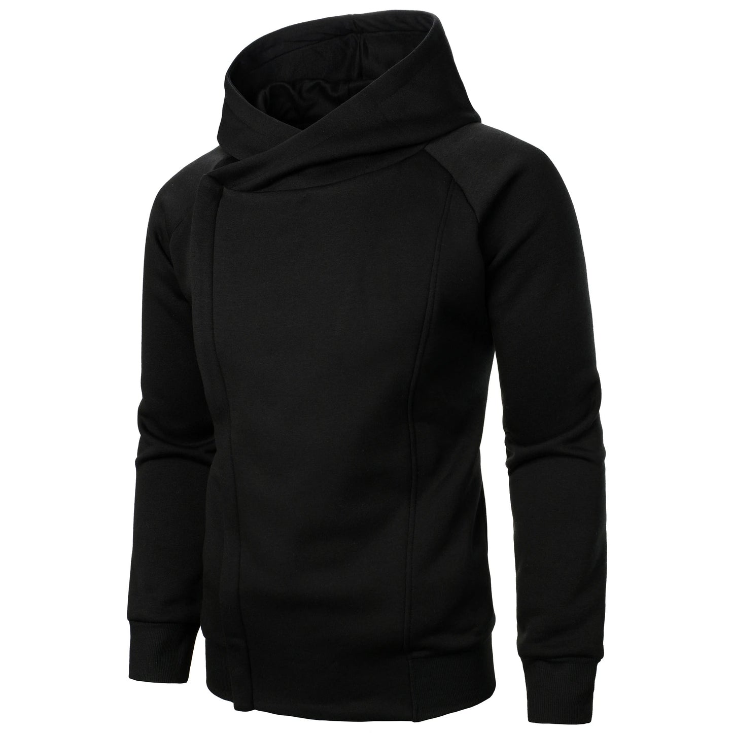 Hoodie Zip Asymétrique