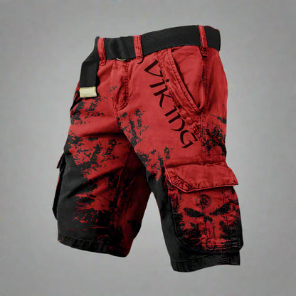 Short cargo viking confortable pour homme