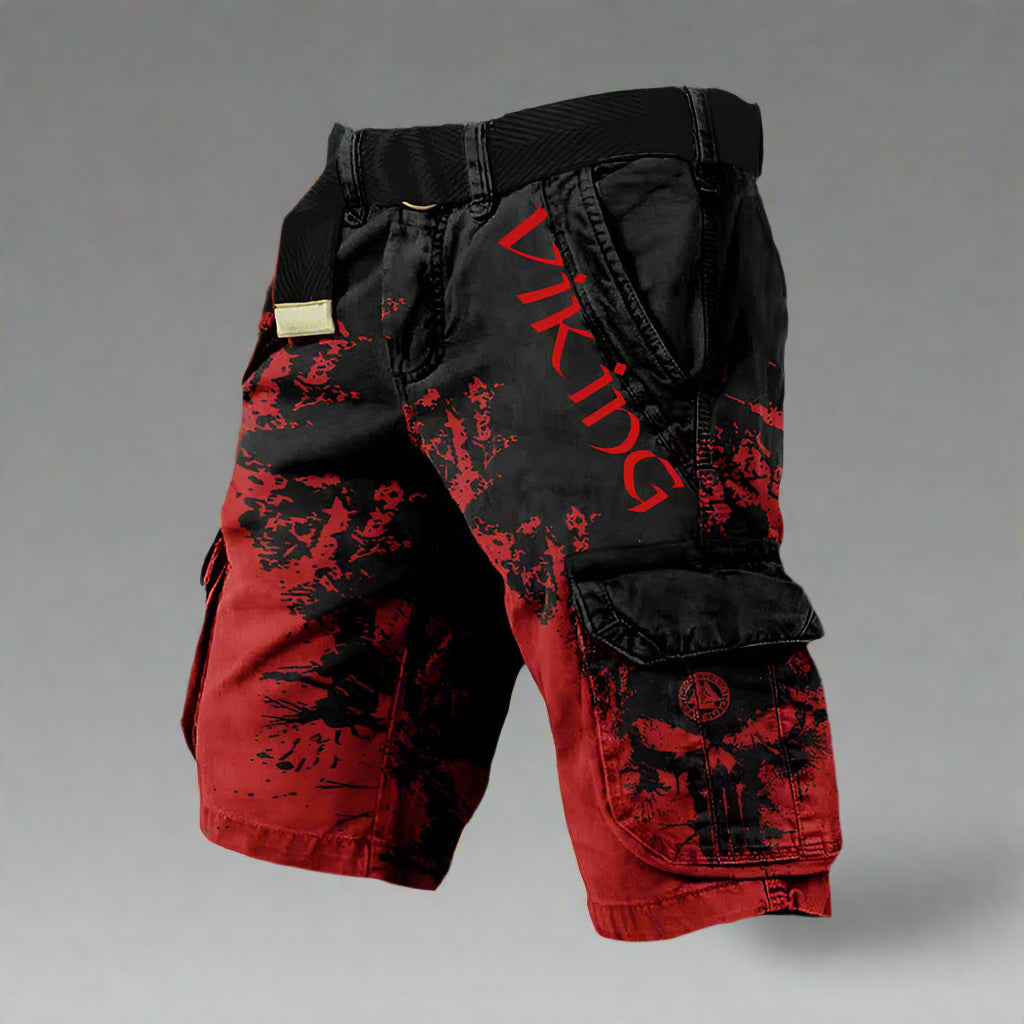 Short cargo viking confortable pour homme