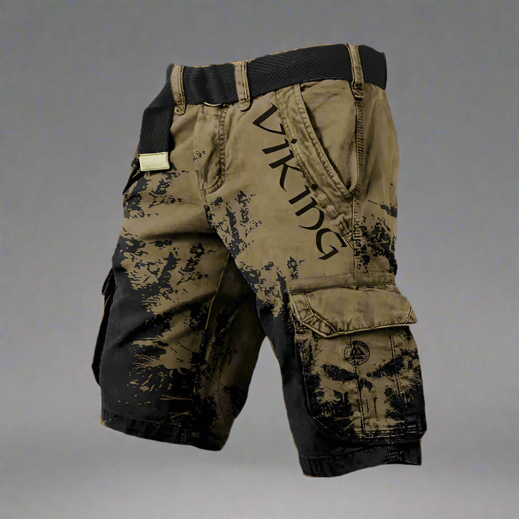 Short cargo viking confortable pour homme