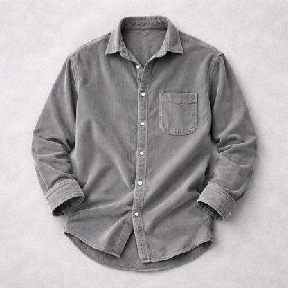 Ovwiss™ | Chemise Velours Côtelé Vintage