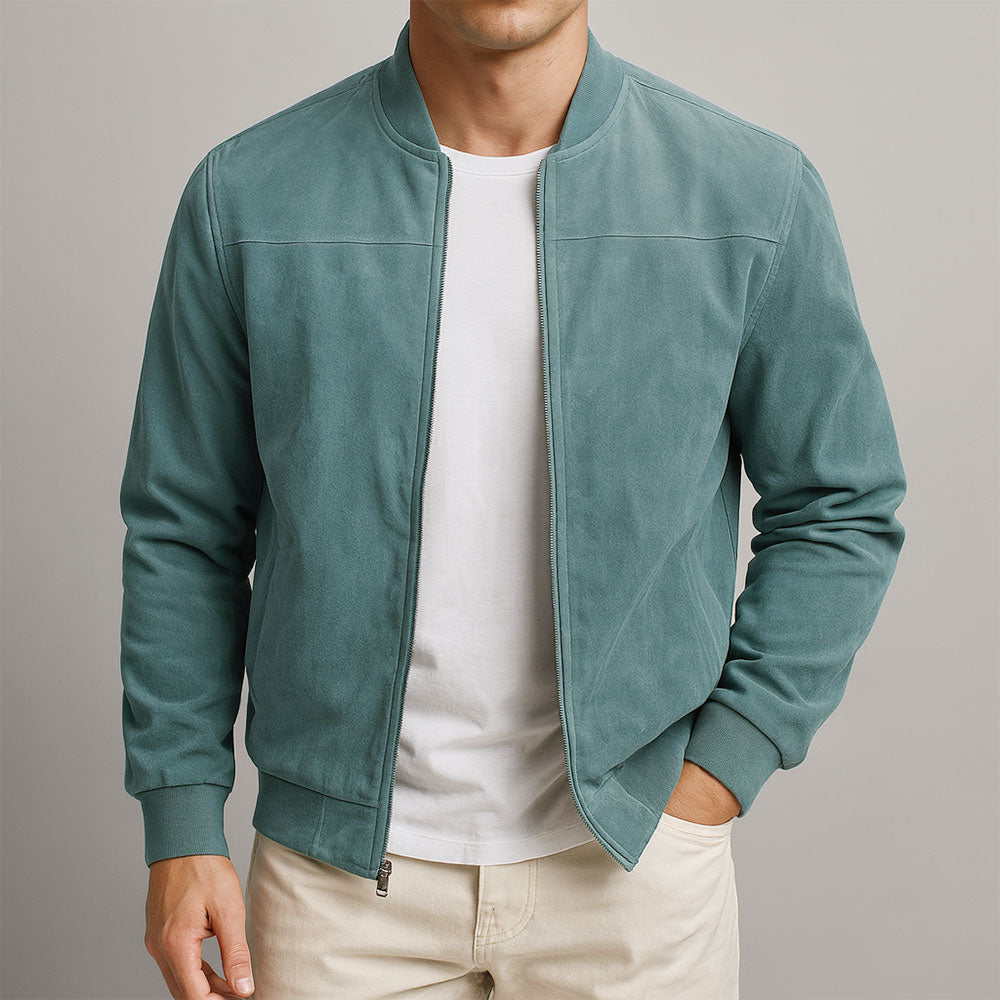 OVWISS | VESTE EN SUÉDINE POUR HOMME