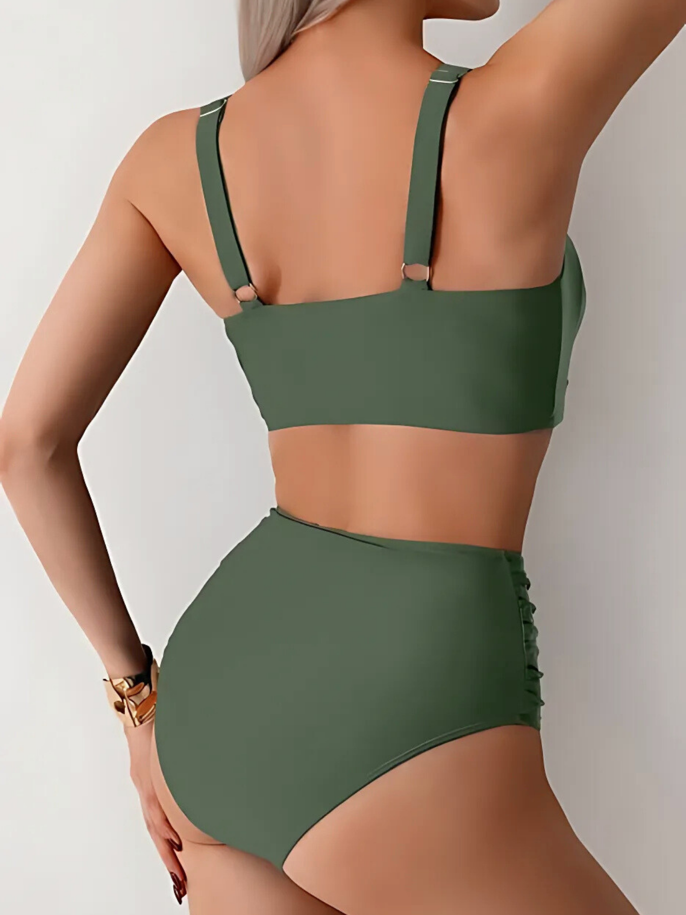 Nolwenn | Bikini bandeau à volants