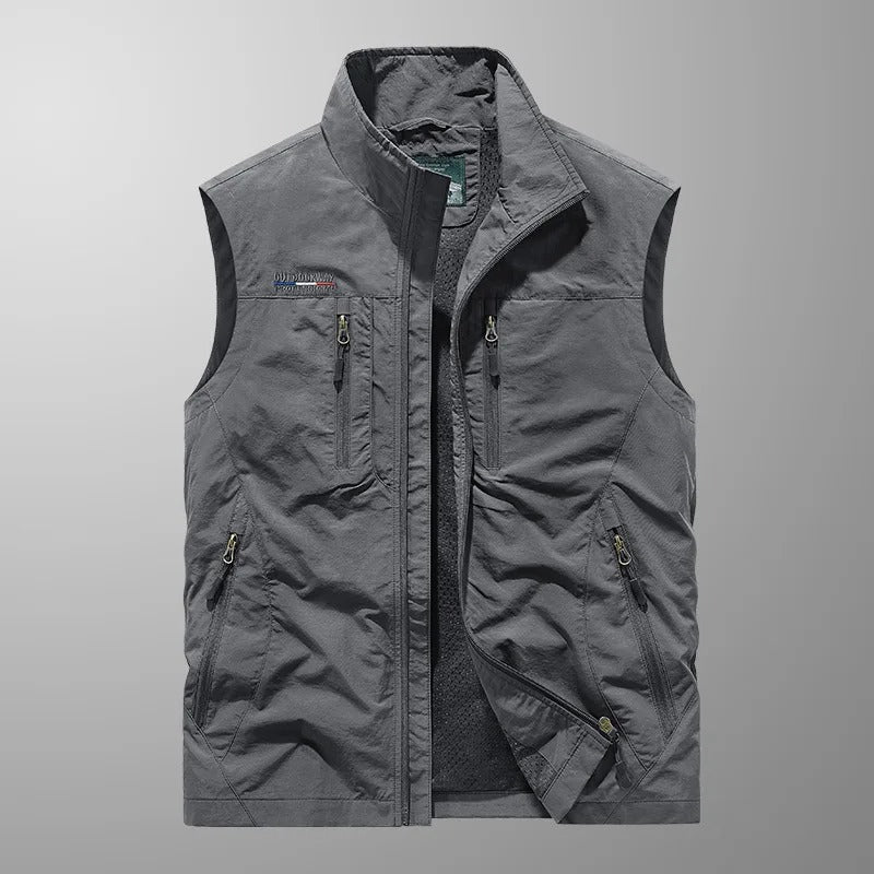 OVWISS | GILET ZIP EXTERIEUR POUR HOMMES