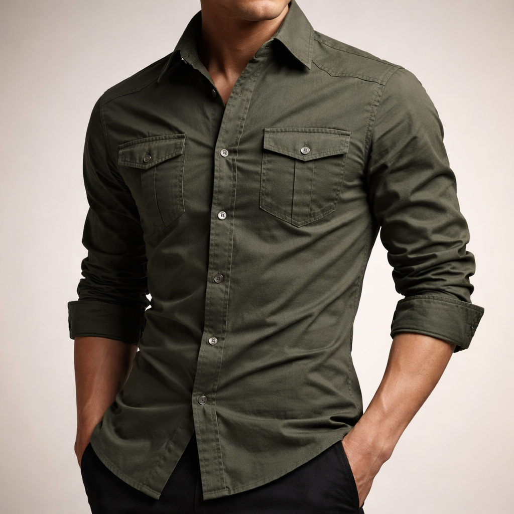 Harrington™ | Chemise Coton Structurée
