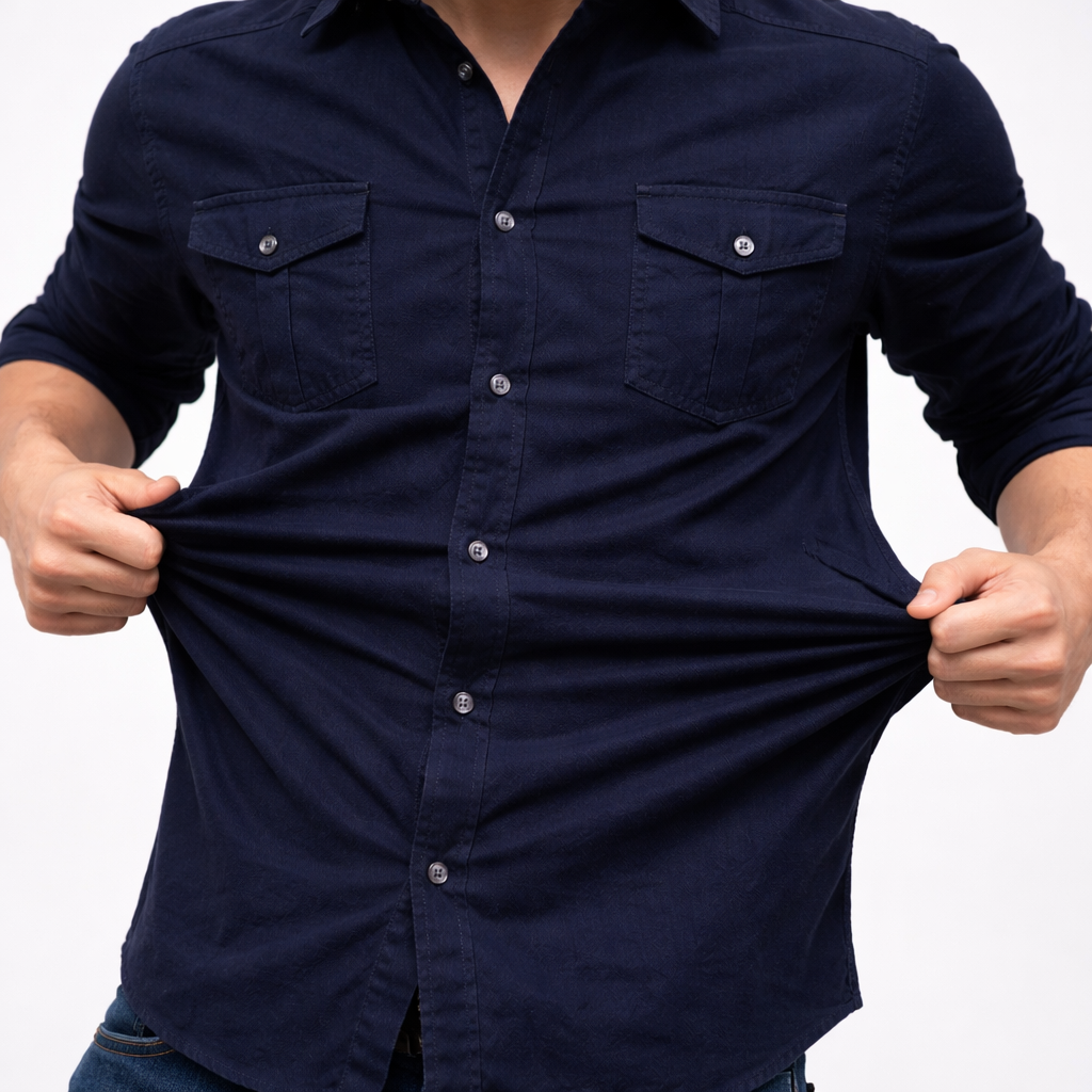 Harrington™ | Chemise Coton Structurée