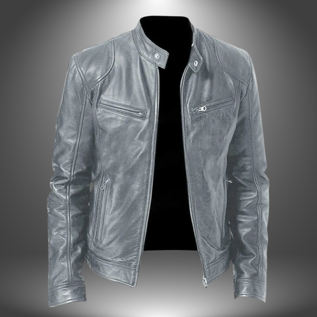 Ovwiss™ | Veste en cuir artisanal pour homme