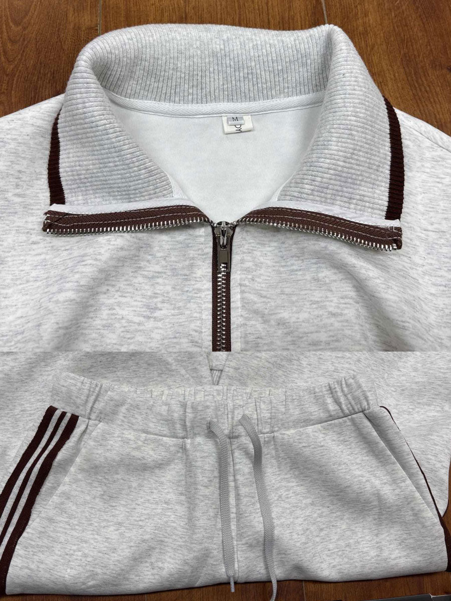 Ovwiss™ | Ensemble Davin Retro Sport — Sweat & Pantalon Femme