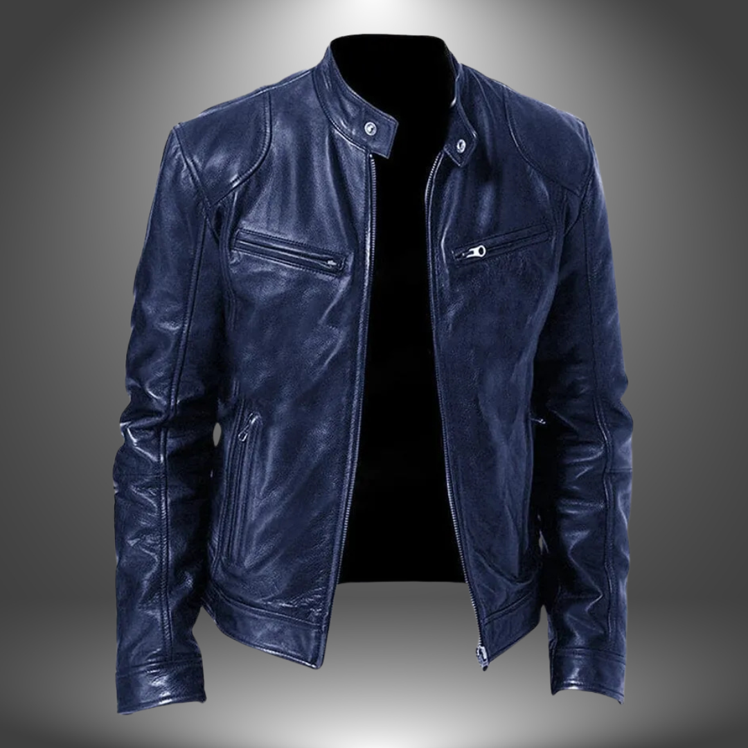 Ovwiss™ | Veste en cuir artisanal pour homme