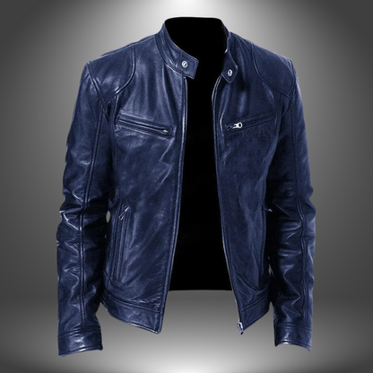 Ovwiss™ | Veste en cuir artisanal pour homme