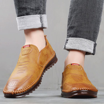 Ovwiss Rocco | Baskets Antidérapantes en Cuir