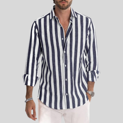 Leblanc™ | Chemise Décontractée À Manches Longues