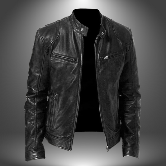 Ovwiss™ | Veste en cuir artisanal pour homme