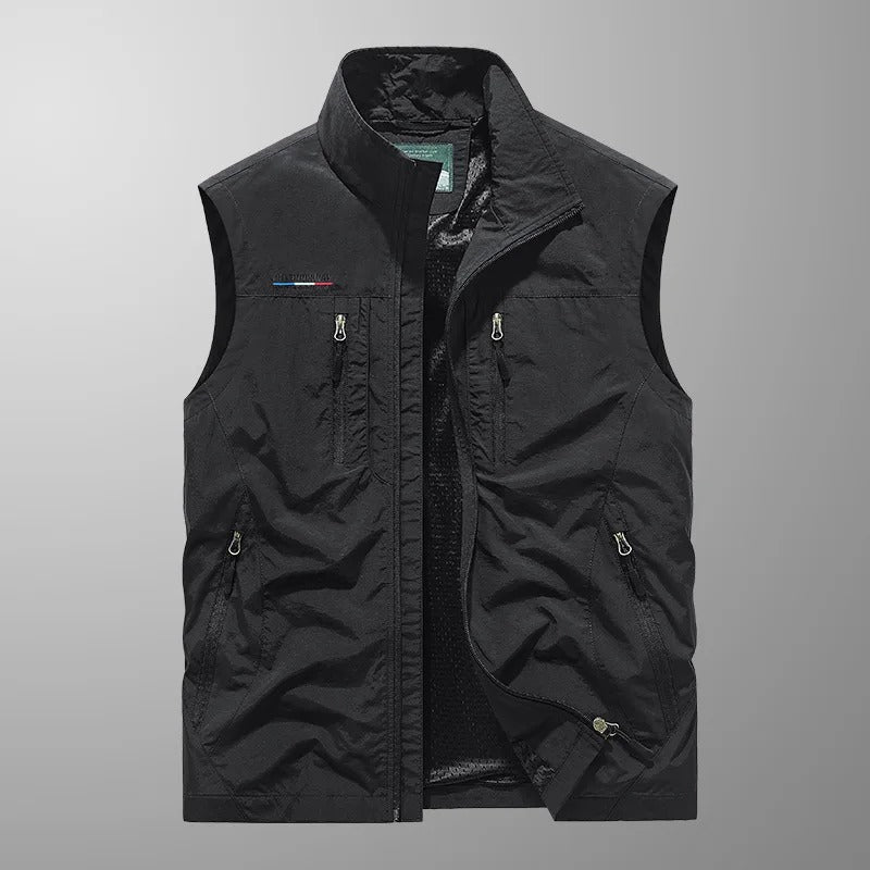 OVWISS | GILET ZIP EXTERIEUR POUR HOMMES