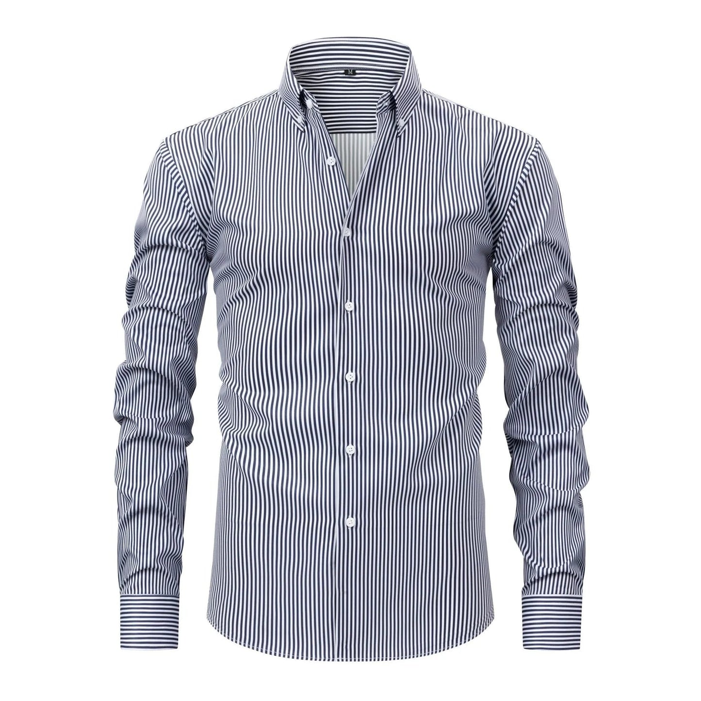 Chemise Stretch Rayée Ovwiss