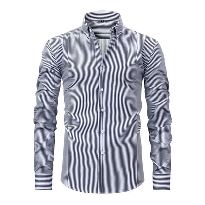 Chemise Stretch Rayée Ovwiss