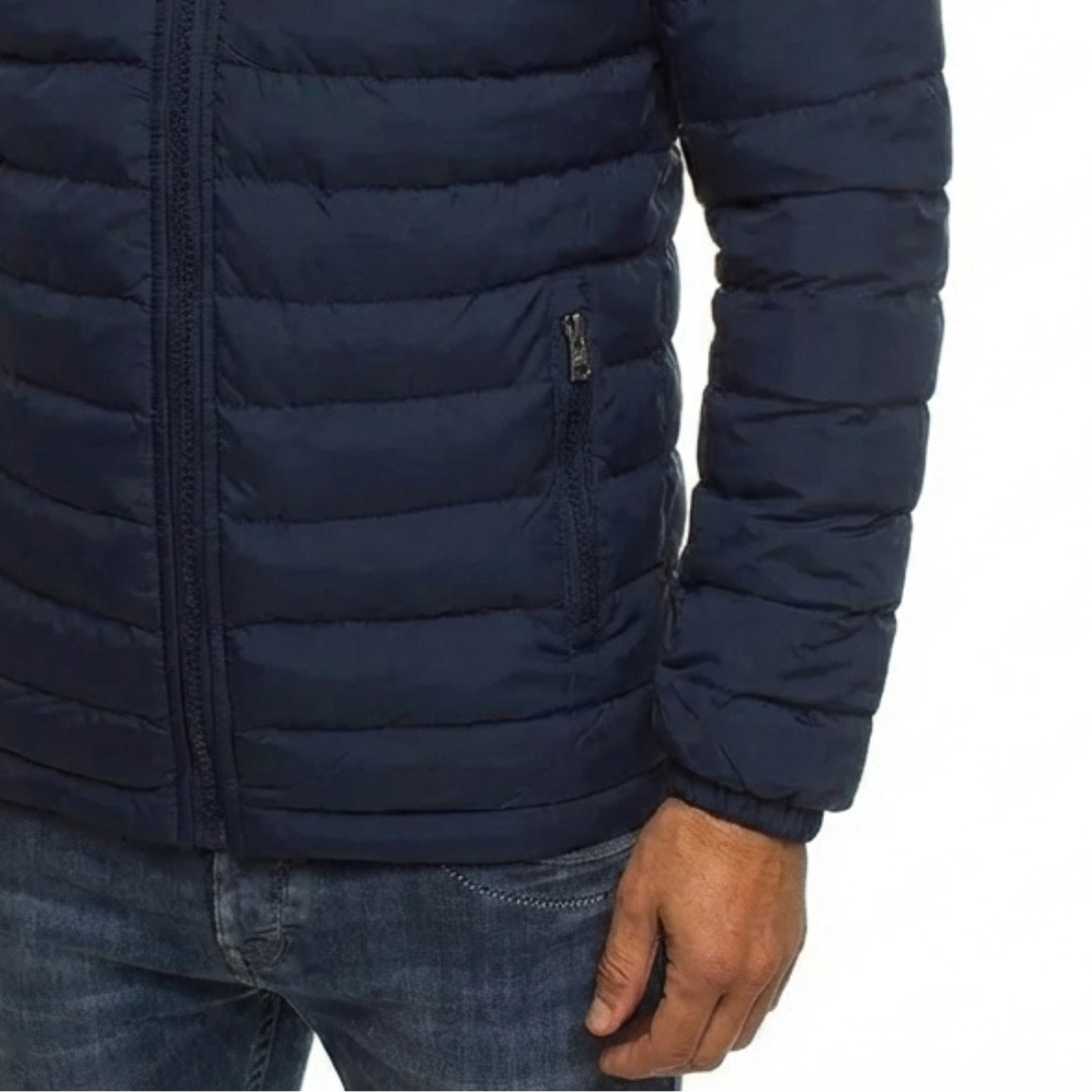 OVWISS | VESTE PUFFER QUILTÉE STYLE URBAIN POUR HOMMES
