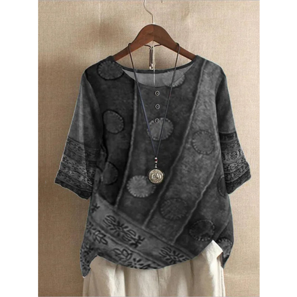 Valarie - Top bohème coloré
