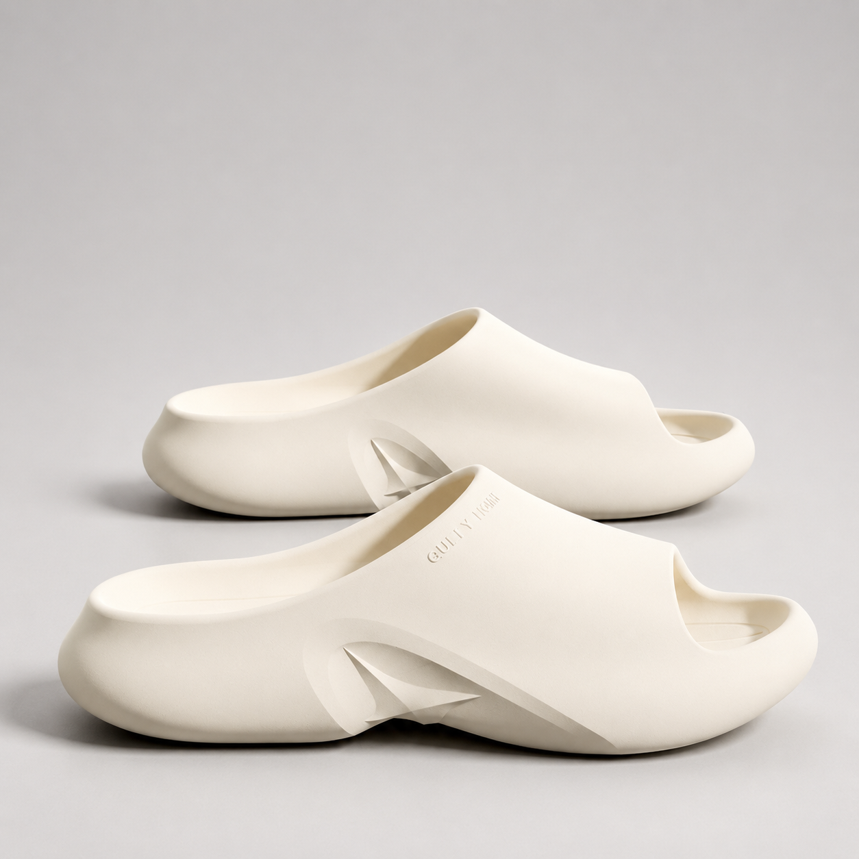 Ovwiss™ | Slides Cloud Caramel — Unisexe