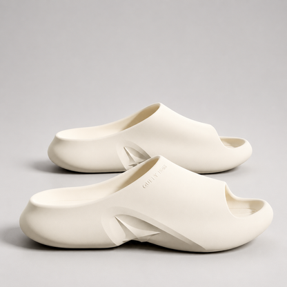 Ovwiss™ | Slides Cloud Caramel — Unisexe
