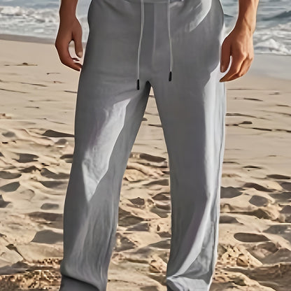 LAURENT MONACO | PANTALON EN LIN POUR HOMMES