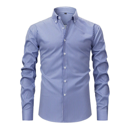 Chemise Stretch Rayée Ovwiss