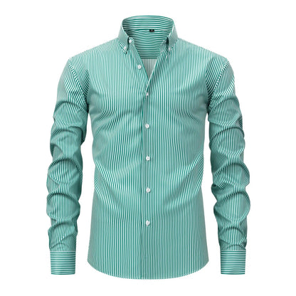 Chemise Stretch Rayée Ovwiss