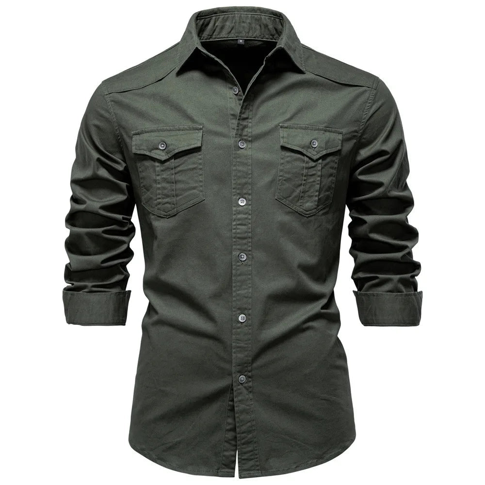 Harrington™ | Chemise Coton Structurée