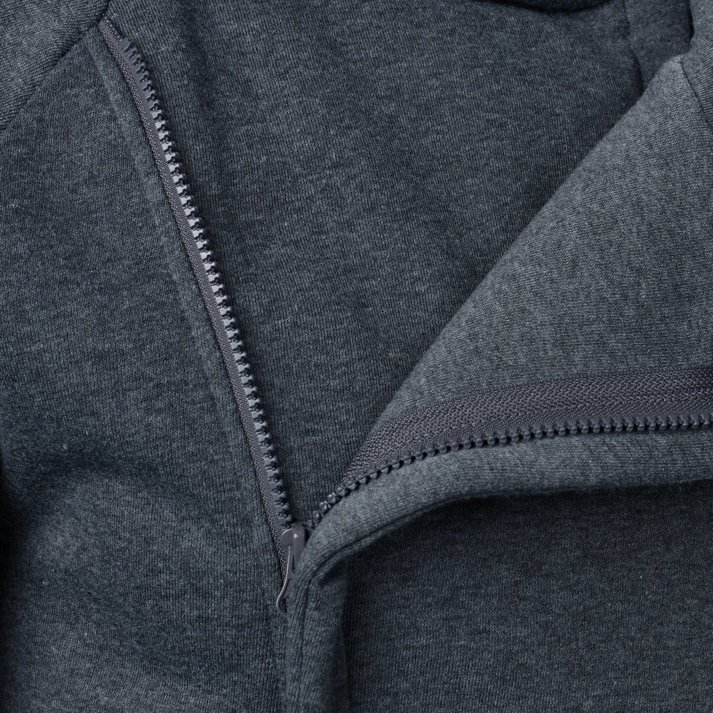 Hoodie Zip Asymétrique
