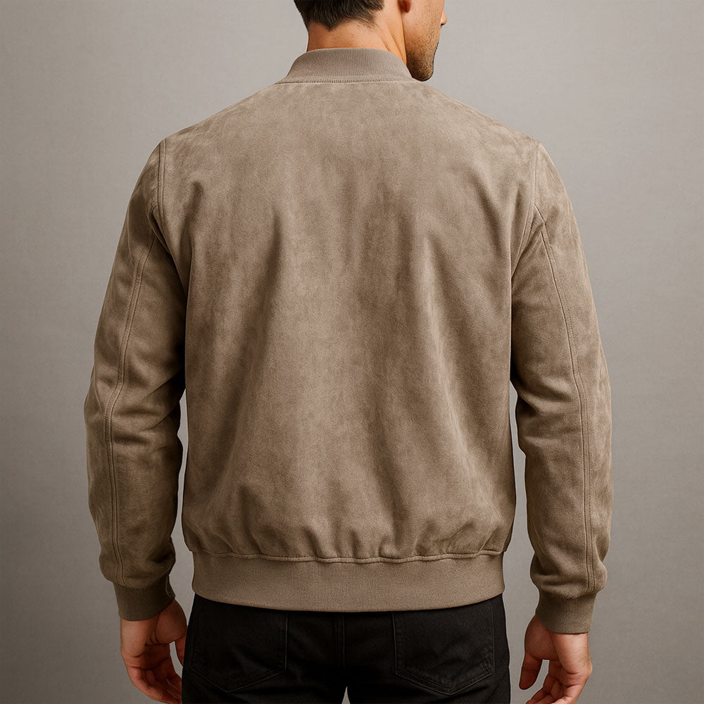 OVWISS | VESTE EN SUÉDINE POUR HOMME