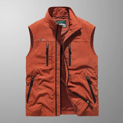 OVWISS | GILET ZIP EXTERIEUR POUR HOMMES