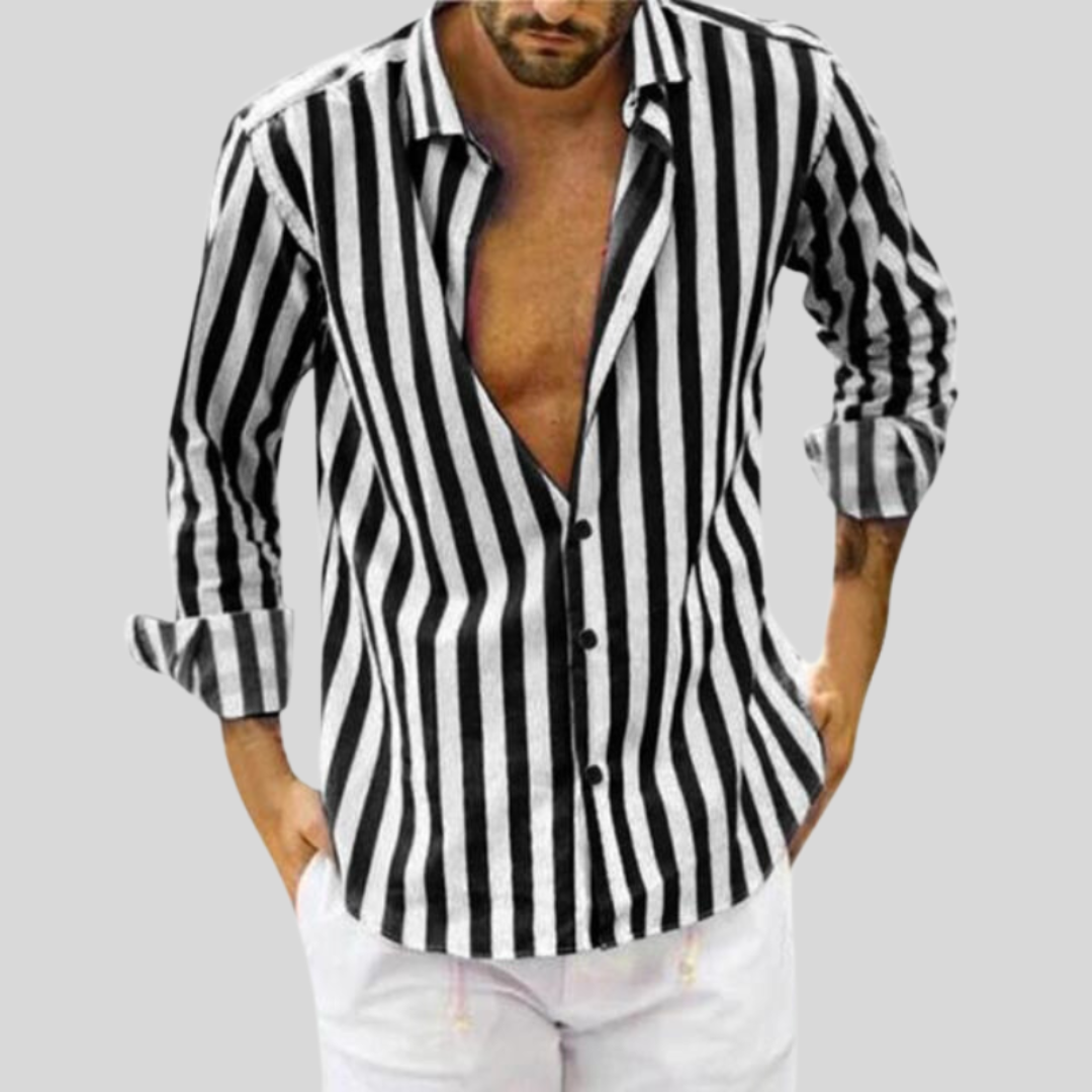 Leblanc™ | Chemise Décontractée À Manches Longues