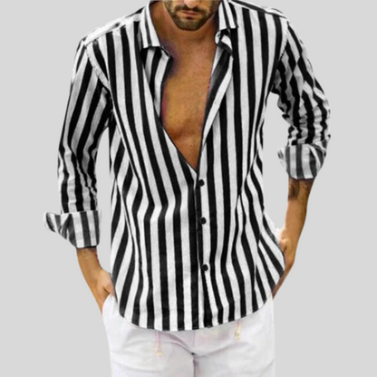 Leblanc™ | Chemise Décontractée À Manches Longues