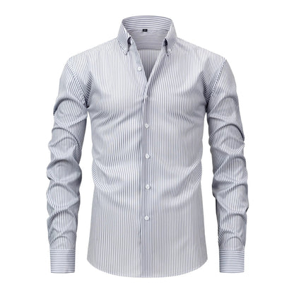 Chemise Stretch Rayée Ovwiss