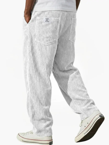 OVWISS| PANTALON EN VELOURS CÔTELÉ POUR HOMMES