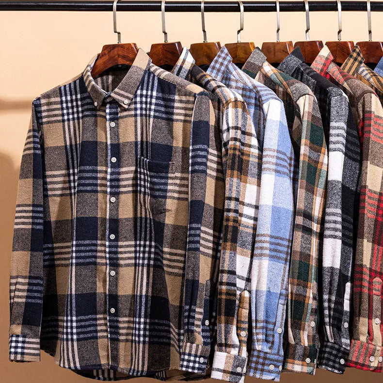 Rothwell™ | Chemise Flanelle Coton Premium