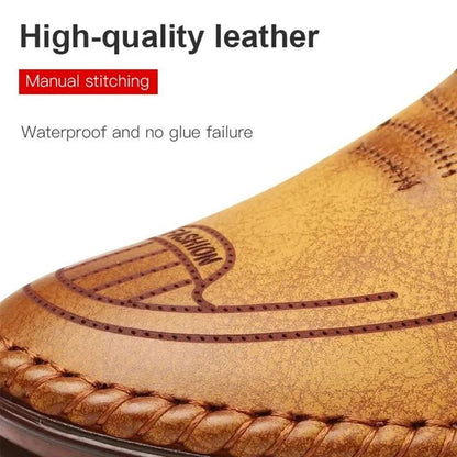 Ovwiss Rocco | Baskets Antidérapantes en Cuir