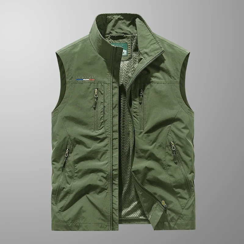 OVWISS | GILET ZIP EXTERIEUR POUR HOMMES