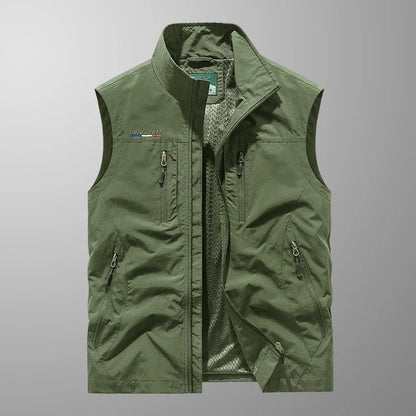 OVWISS | GILET ZIP EXTERIEUR POUR HOMMES