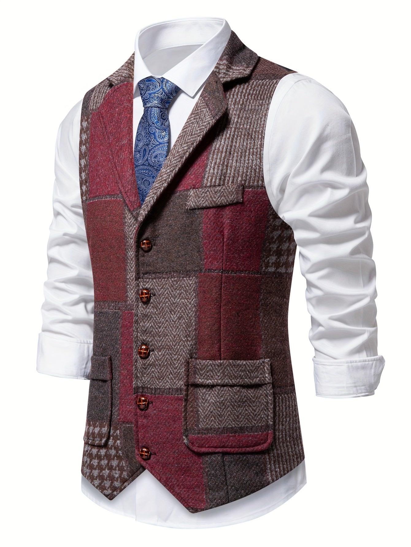 Ashford™ | Gilet Tweed Premium