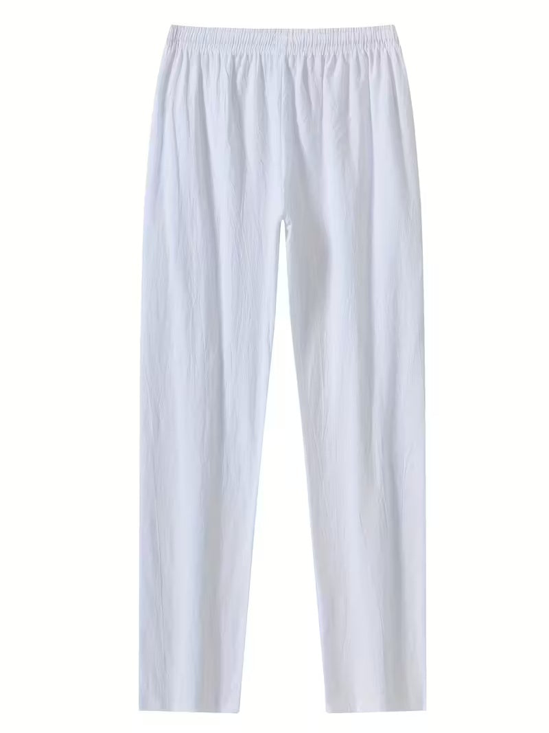 Pantalon Léger En Lin – Anti-Transpiration