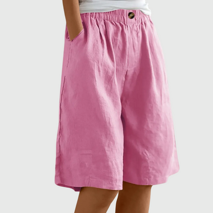 DELACROIX | Shorts Amples Taille Élastique Marie