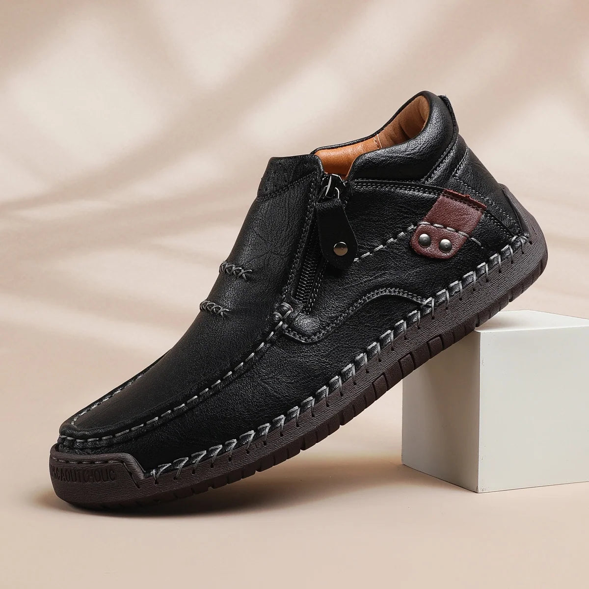 Alessandro• Chaussures en cuir faites à la main, alliant confort et caractère