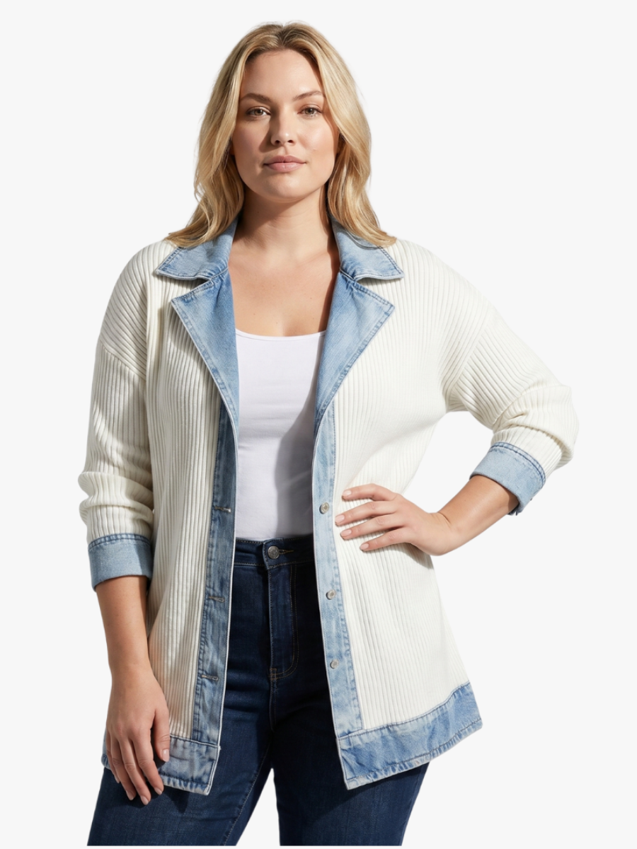 OVWISS | VESTE EN DENIM POUR FEMMES