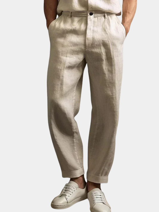 Ovwiss™ | Pantalon Lin Été Homme Monaco